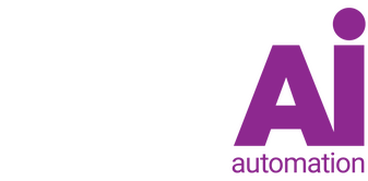 RELAI Automation logo that is white and purple.